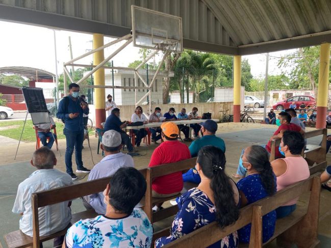 Aprueban ejidatarios de Nuevo Xcan vender terreno para el Tren Maya